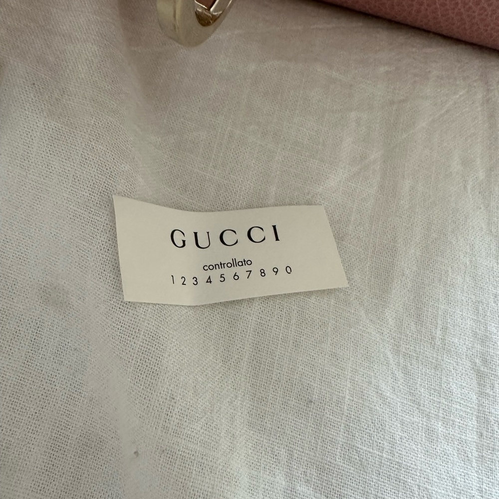 Gucci top handle handbag rose color medium - Picture 5 of 5